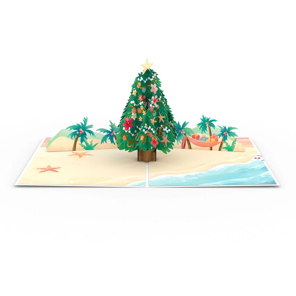 Warm Wishes Christmas Tree Pop-Up Card - Image 3