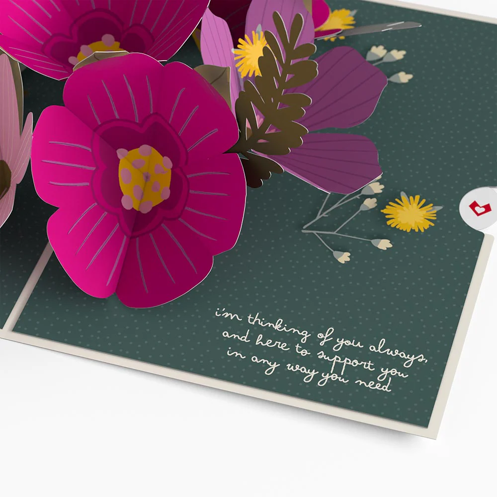 We’ll Get Through This Pop-Up Card & Bouquet Bundle - Image 3