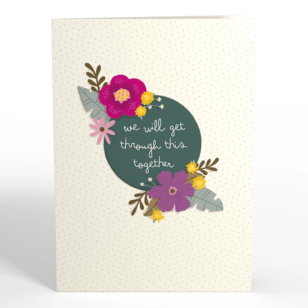 We’ll Get Through This Pop-Up Card & Bouquet Bundle - Image 5