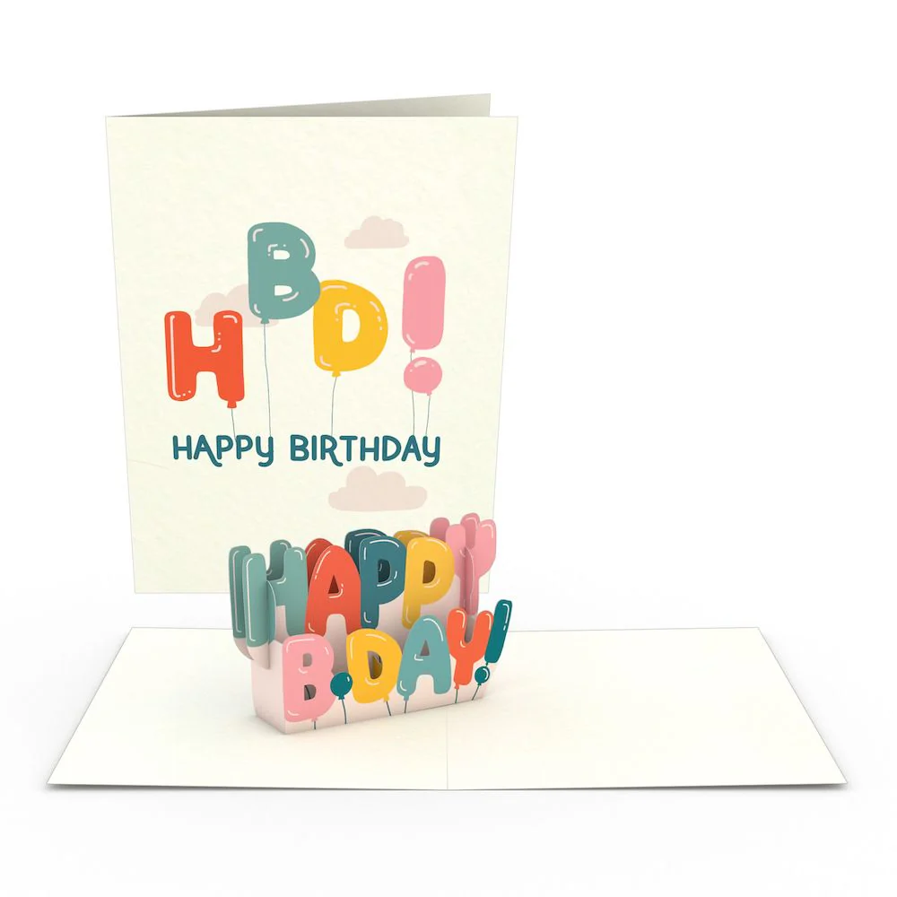 Whimsical Birthday Notecards (Assorted 4-Pack) - Image 5