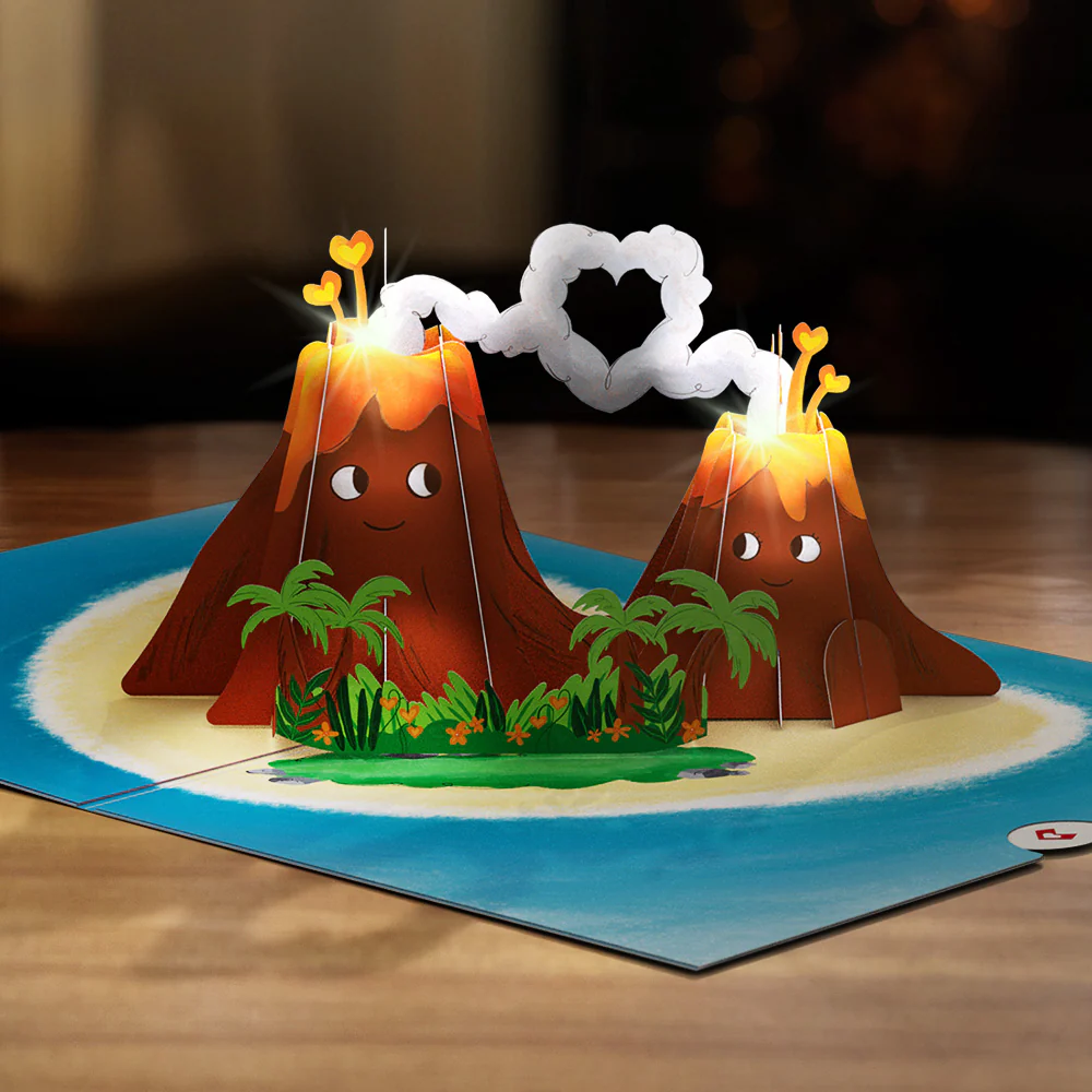 Whimsical Love Light-Up Pop-Up Card 3-Pack - Image 7