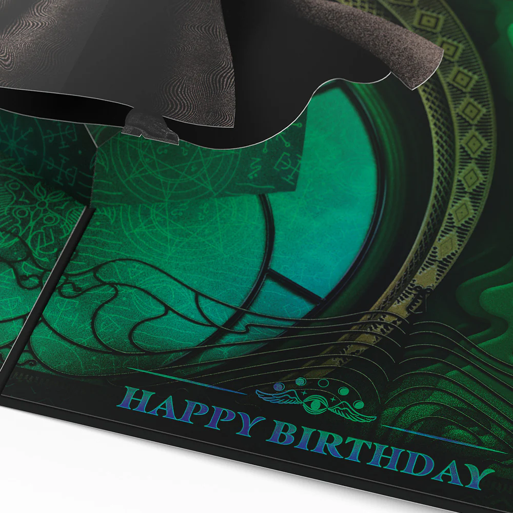 Wicked Defy Gravity Birthday Pop-Up Card - Image 3