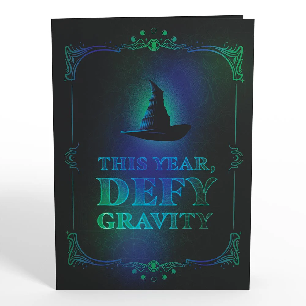 Wicked Defy Gravity Birthday Pop-Up Card - Image 5