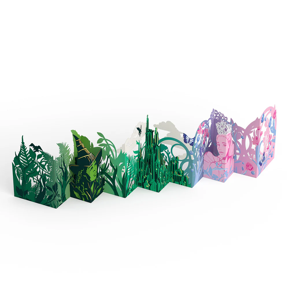 Wicked Glinda & Elphaba Loooooong Card™ (Expands to 2 feet) - Image 3