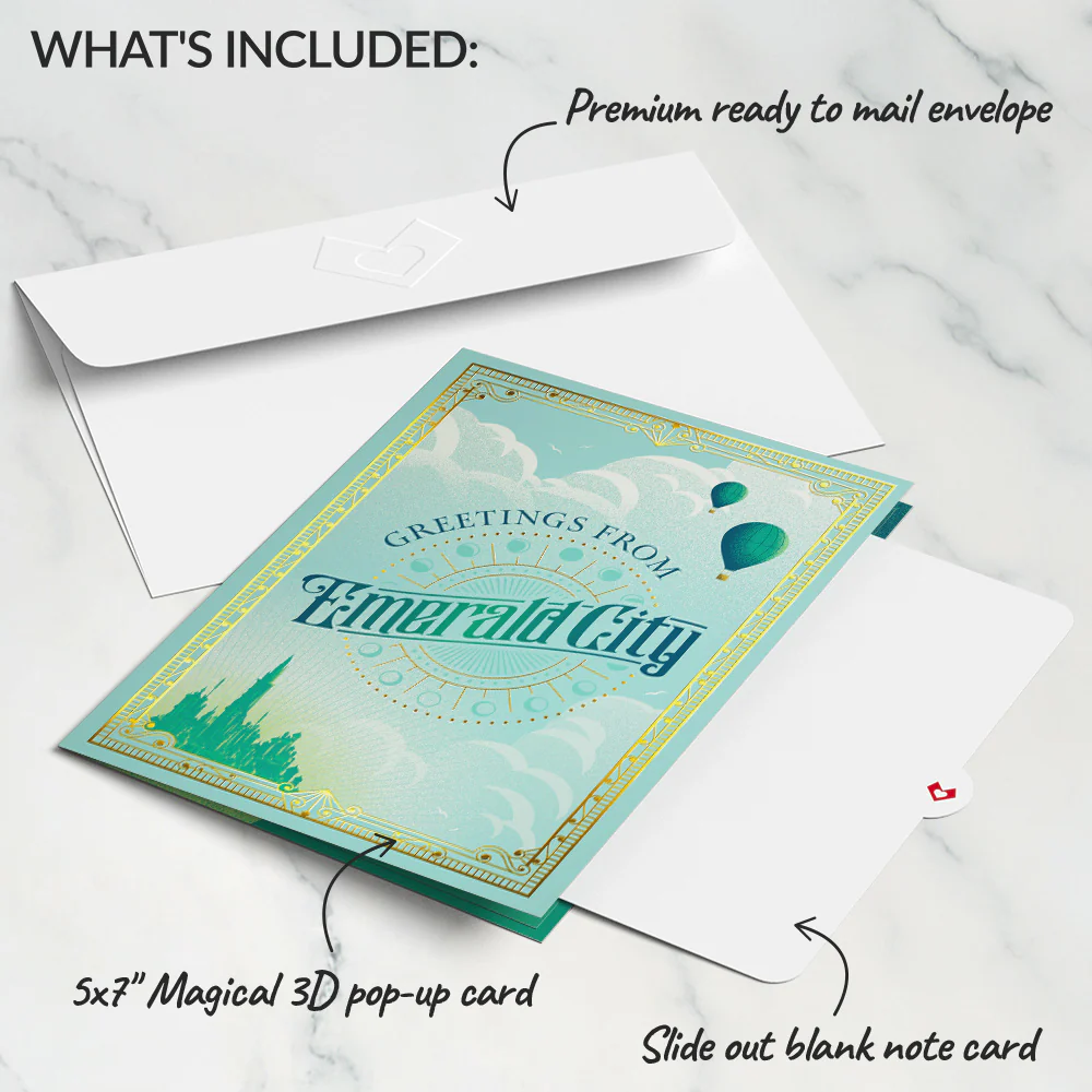 Wicked Greetings from Emerald City Pop-Up Card - Image 5