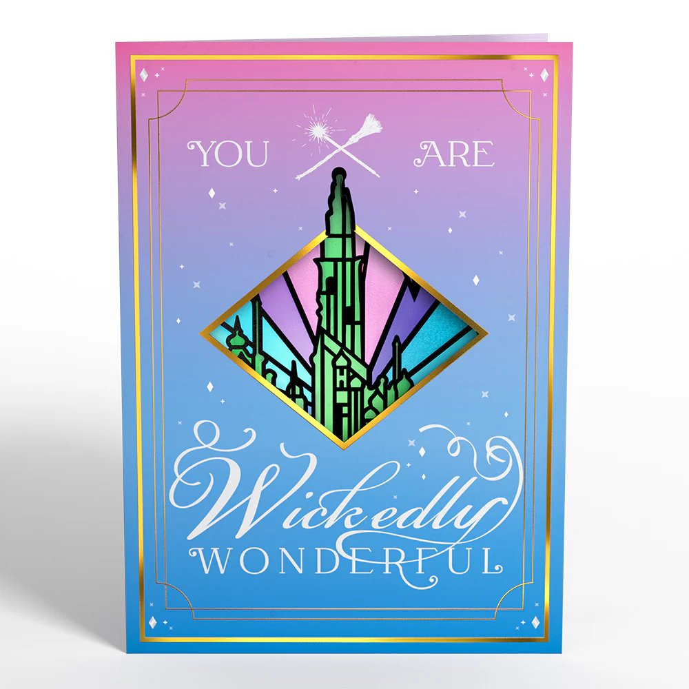 Wicked You Are Wickedly Wonderful Suncatcher Card - Image 5