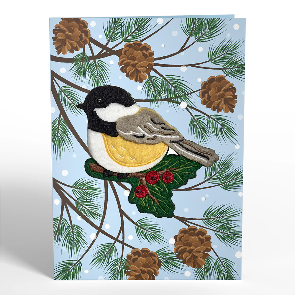 Winter Chickadee HeartFelt Charm Card™ - Image 7