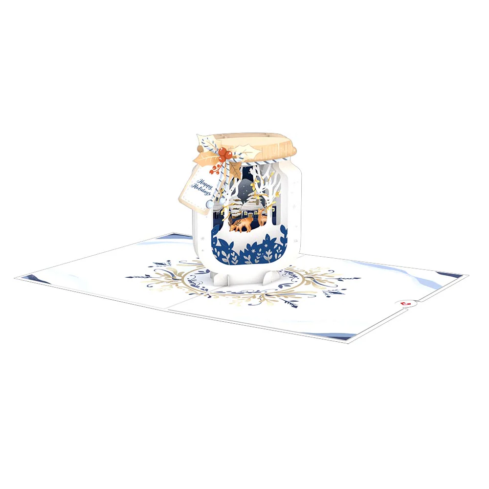 Winter Jar Pop-Up Card - Image 3