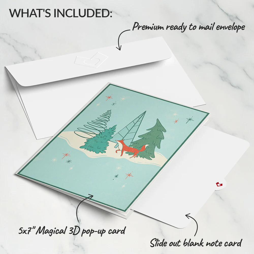 Winter Snowman Pop-Up Card - Image 5