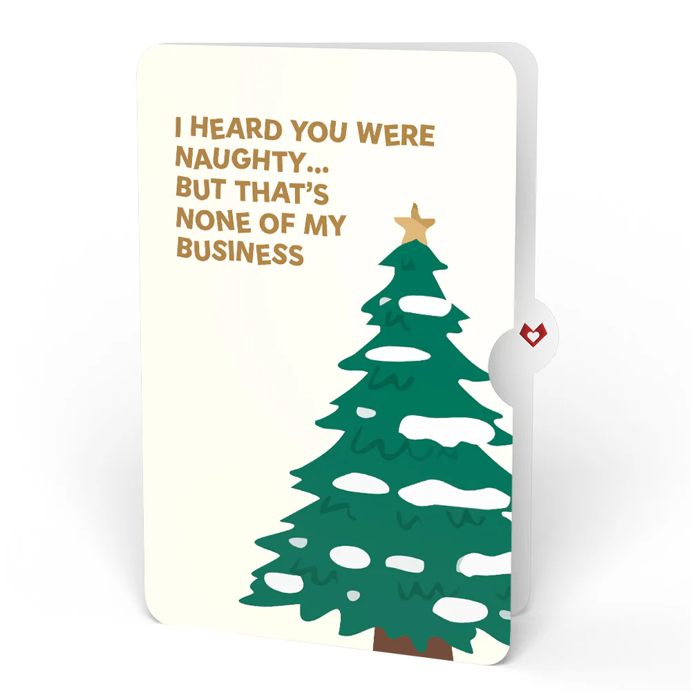 Winter Starlight Suncatcher Bouquet and Funny Christmas Tree Sentiment Set - Image 4