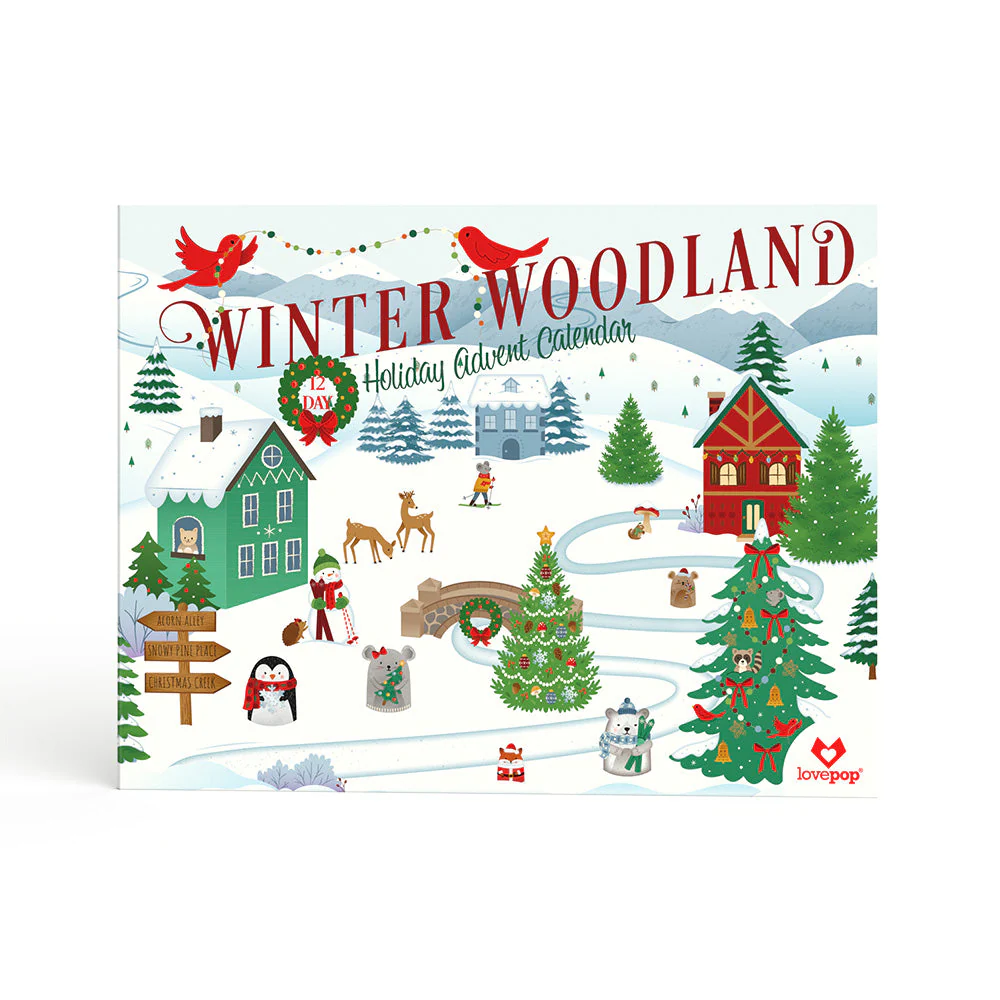 Winter Woodland 12 Day Holiday Advent Calendar - Image 3