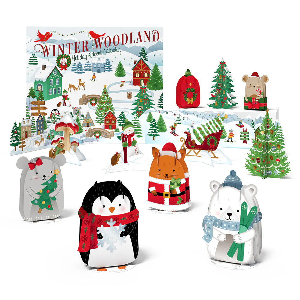 Winter Woodland 12 Day Holiday Advent Calendar - Image 4