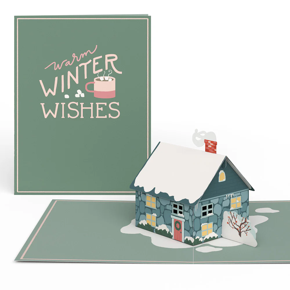 Wintry Holiday Greetings Box Set (Assorted 12-pack): Paperpop® Card - Image 3