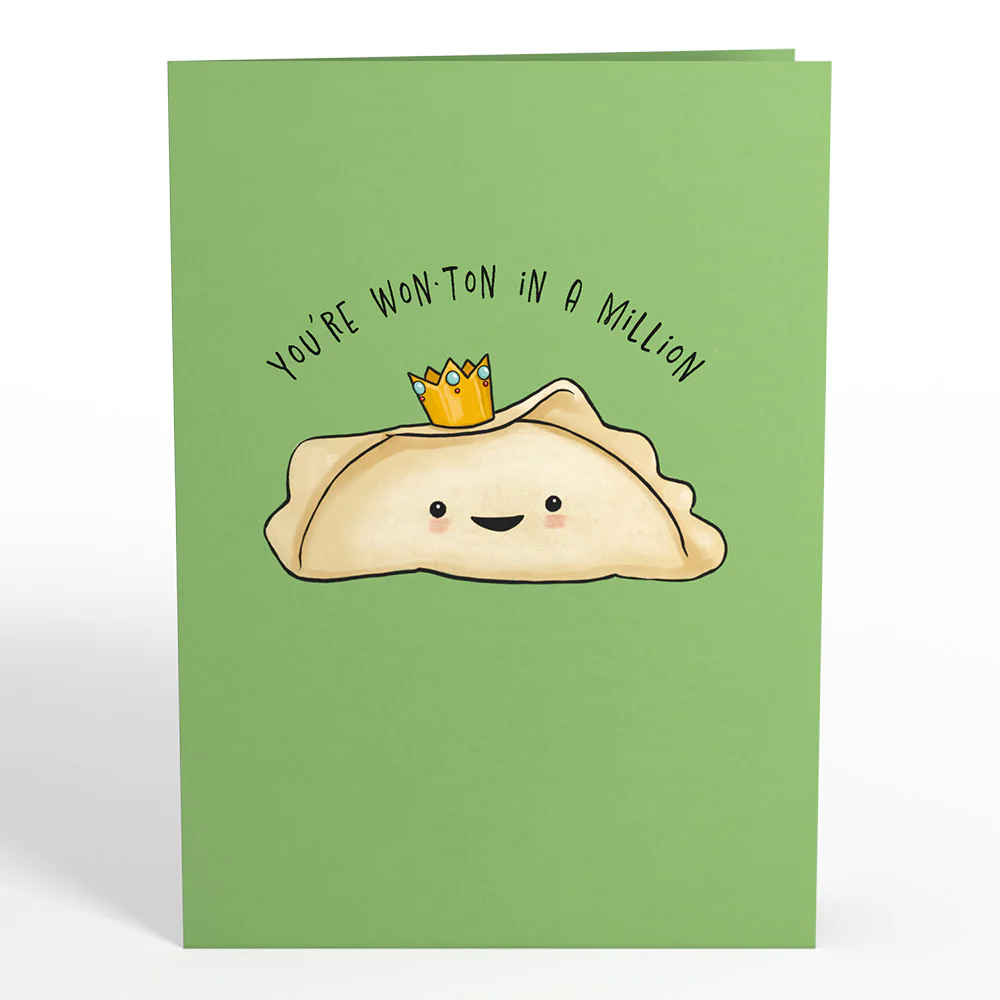 Wonton in a Million Friendship Pop-Up Card - Image 5