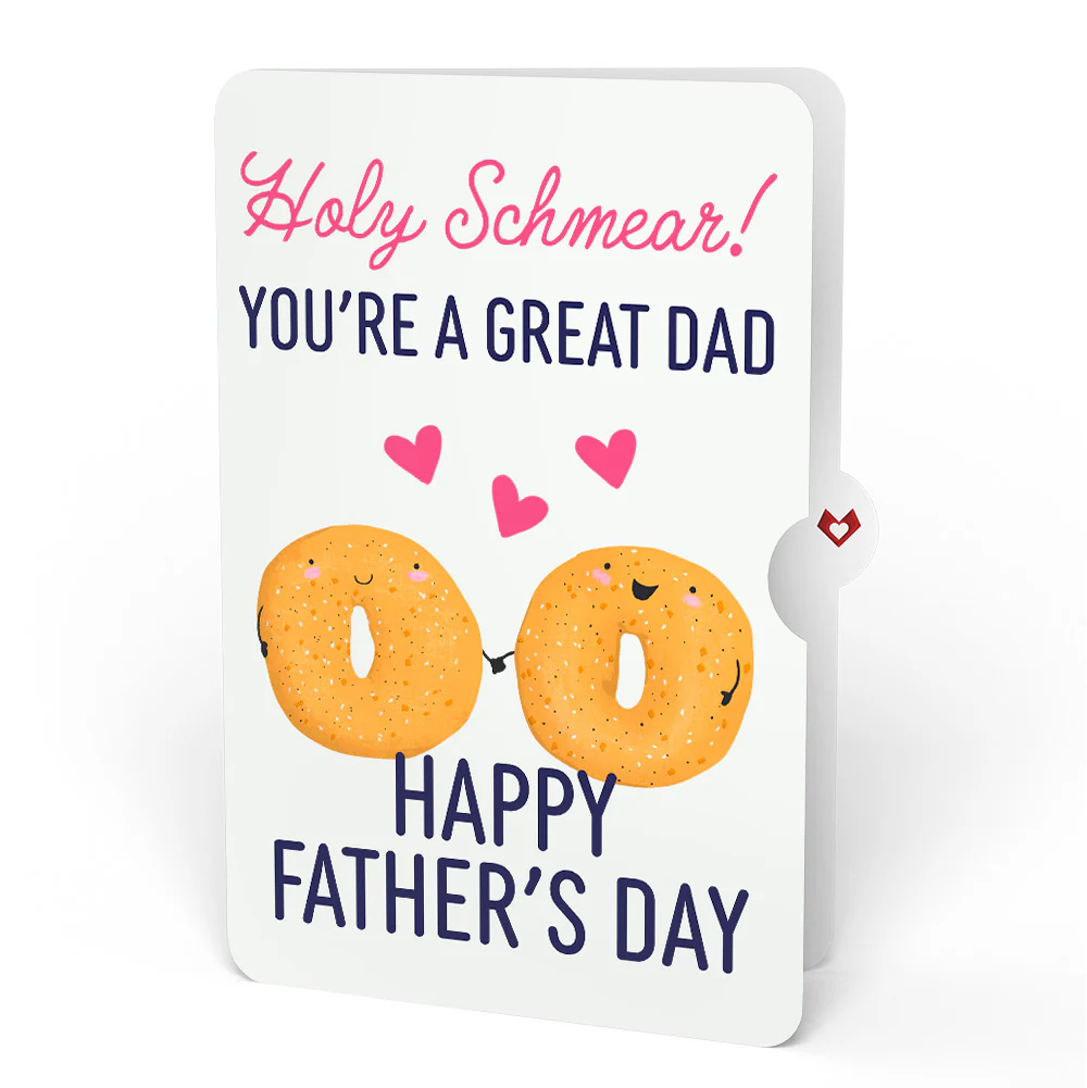 You Are My Everything Bagel Father’s Day Pop-Up Card and Sentiment Set for Dad - Image 4