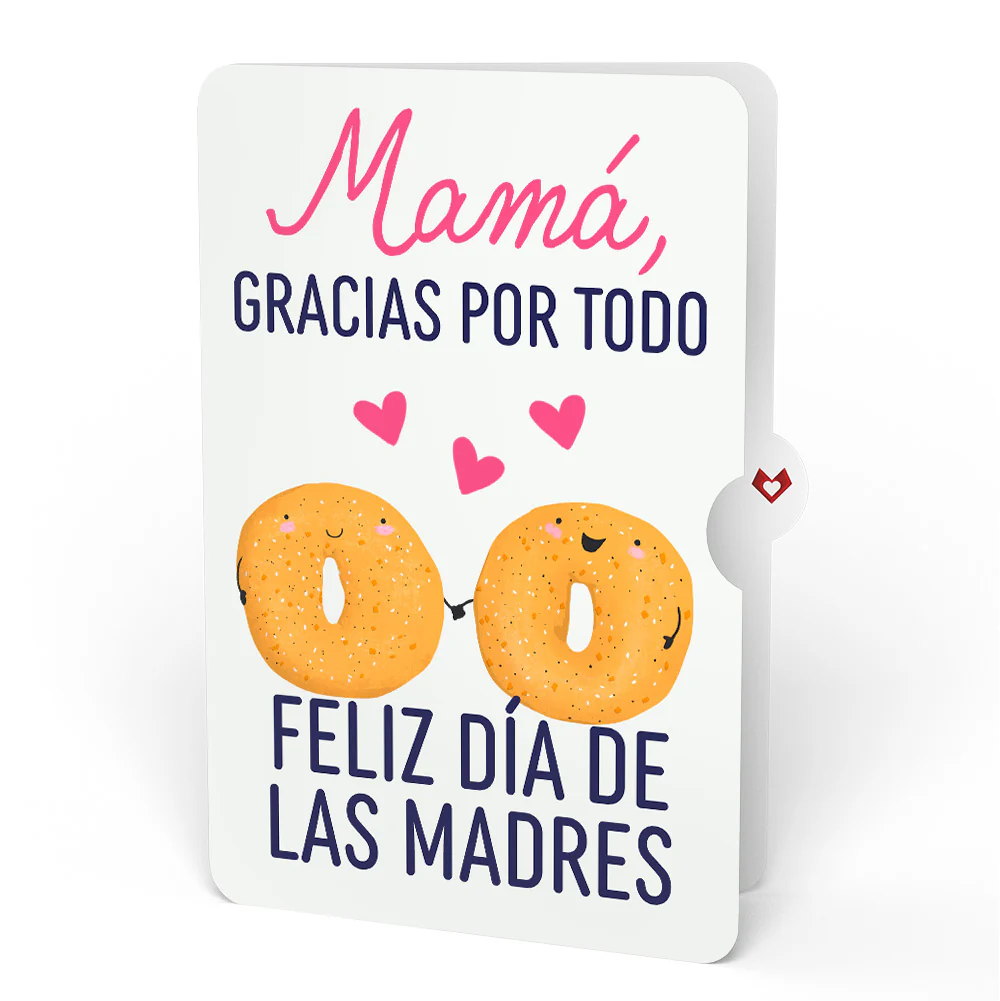 You Are My Everything Bagel Mother’s Day Pop-Up Card and Gracias Por Todo Sentiment Set for Mom - Image 4