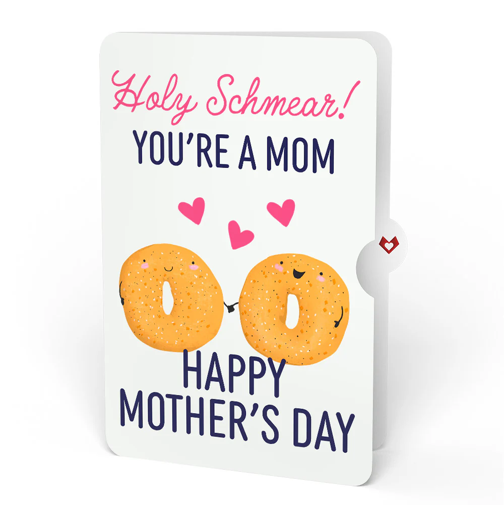You Are My Everything Bagel Mother’s Day Pop-Up Card and Holly Schmear Sentiment Set - Image 4