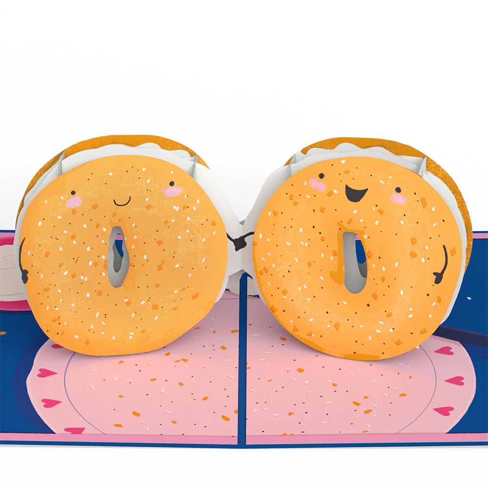 You Are My Everything Bagel Mother’s Day Pop-Up Card and Sentiment Set for New Mom - Image 3