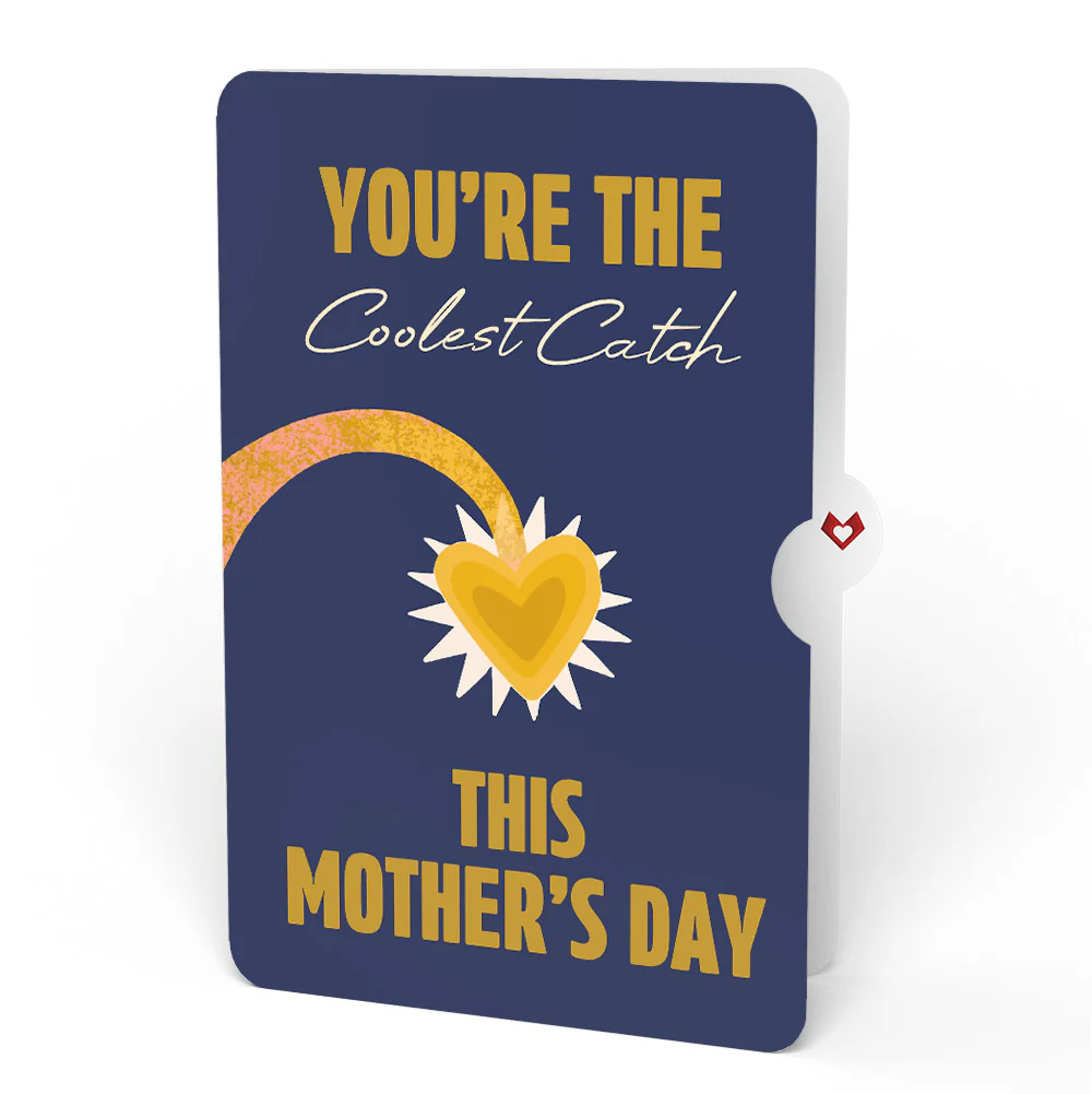 You Are My Sunshine Anglerfish Mother's Day Pop-Up Card and Angler Glow The Coolest Catch Sentiment Set for Mom - Image 4