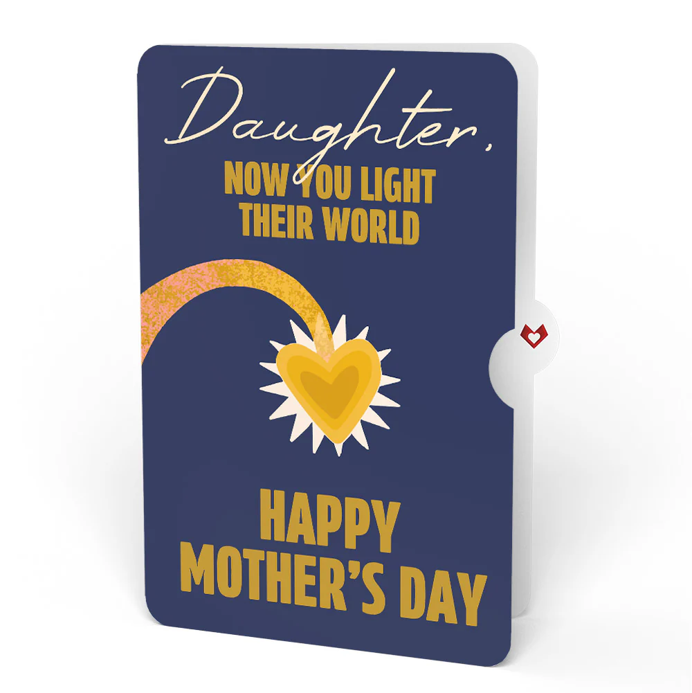You Are My Sunshine Anglerfish Mother's Day Pop-Up Card and Sentiment Set for Daughter - Image 4