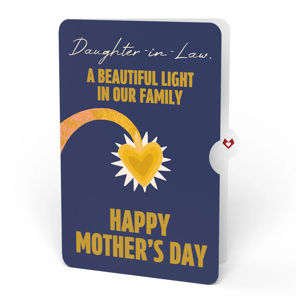 You Are My Sunshine Anglerfish Mother's Day Pop-Up Card and Sentiment Set for Daughter-in-law - Image 4