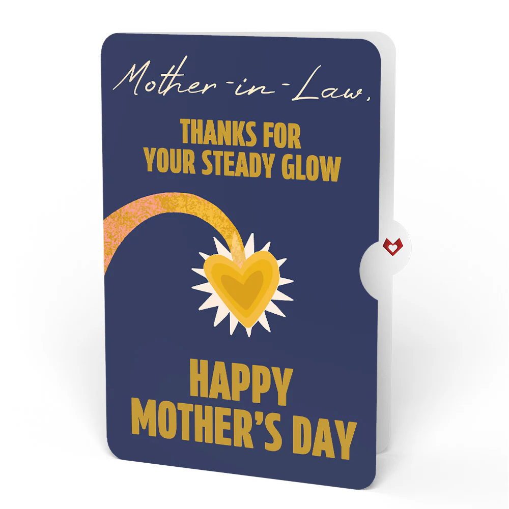 You Are My Sunshine Anglerfish Mother's Day Pop-Up Card and Sentiment Set for Mother-in-law - Image 4