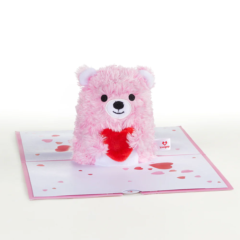 'You Make Me Beary Happy' Plushpop Card - Image 3