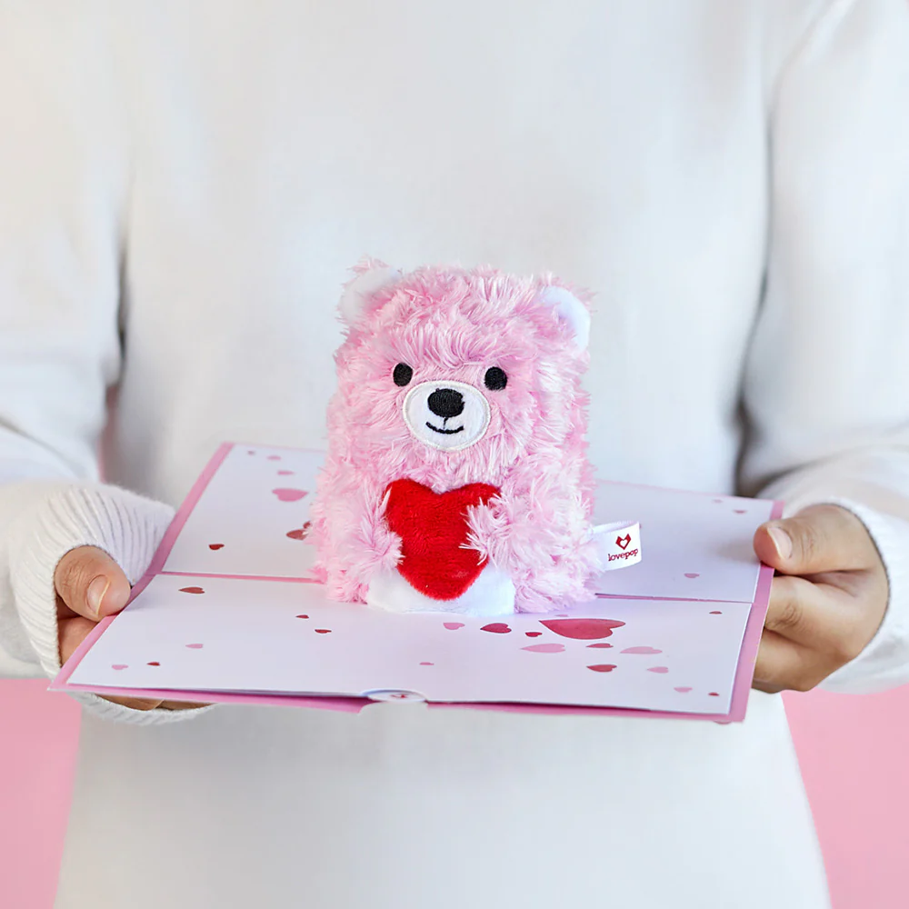 'You Make Me Beary Happy' Plushpop Card - Image 6