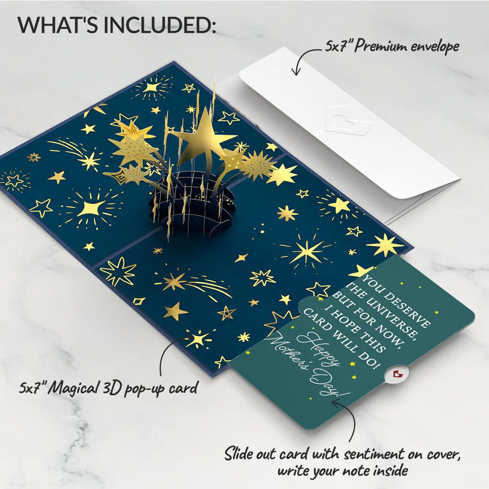 You're a Star Mother's Day Pop-Up Card and Sentiment Set - Image 2