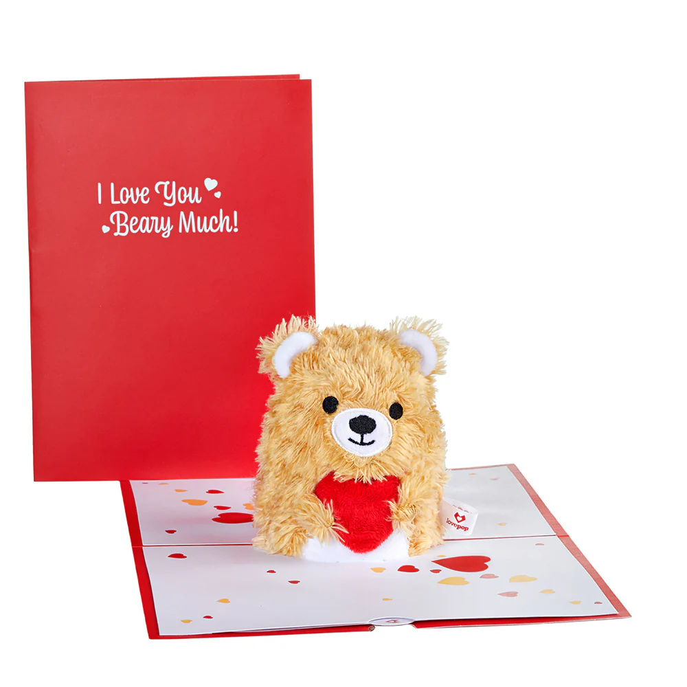 'You're The Beary Best' Plushpop Card - Image 6